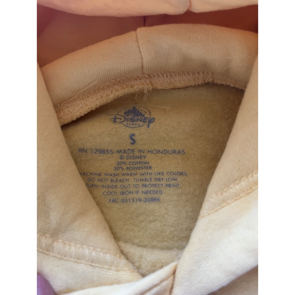 Walt Disney World Retro-Style Graphic Logo Hoodie - Yellow - Small‎ - Picture 3 of 4